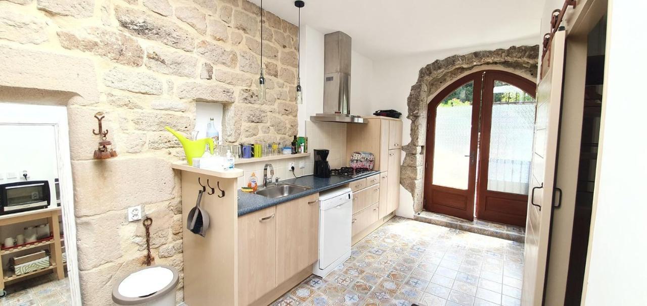 Mas Le Corbery Apartamento Largentière Exterior foto